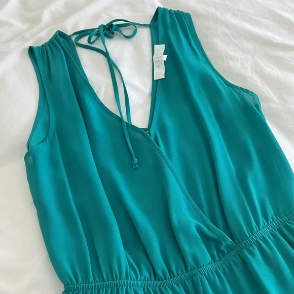 Turquoise/Teal Romper - Picture 2 of 5